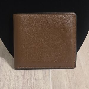Coach Wallet F75084 Saddle Brown Credit Cards ID Billfold